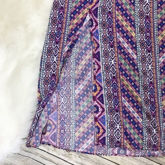 Flying Tomato Maxi Skirt Aztec Print - Picture 2 of 5